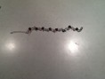 Bracelet tout en perles de verre